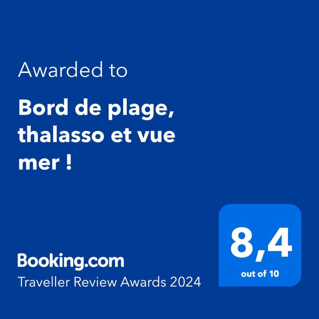 Bord de plage, thalasso et vue mer ! Cabourg Eksteriør bilde